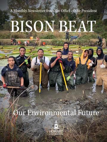 Cover of the April 2022 Bison Beat