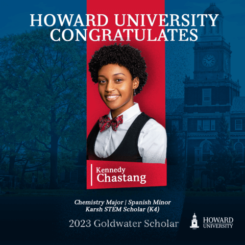 Howard University Congratulates Kennedy Chastang